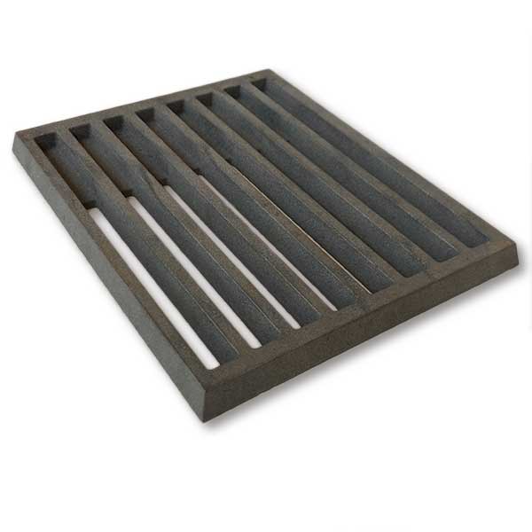 Dovre 310GX grondrooster van gietijzer. Bodemplaat voor de Dovre 310GX.