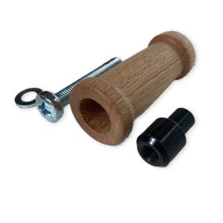 Dovre 550CB handvat set hout. Dovre afneembare handgreep.
