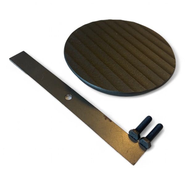 Dovre 360CB/3 deksel van gietijzer met golvend patroon.