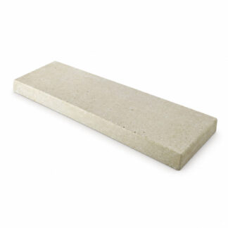 Lange lichtbeige rechthoekige kachelsteen
