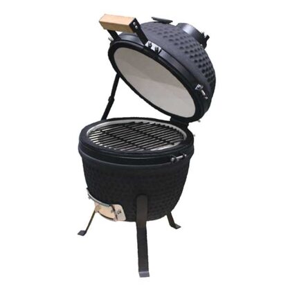 kamaod grill 13 inch met de deksel open