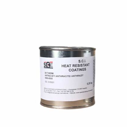 0,25 LTR Antraciet in blik DK therm SCI 0930