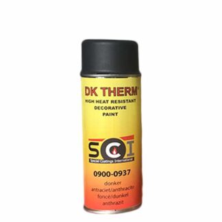 Donker antraciet DKtherm spuitbus hittebestendige verf 0900-0937