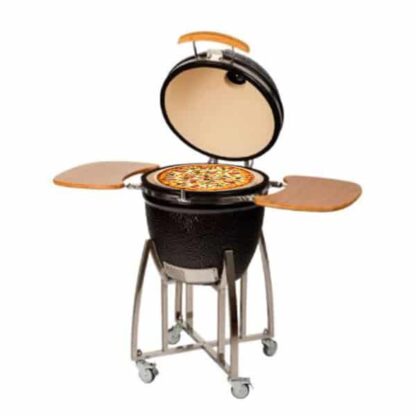 Kamado 21 inch met pizza