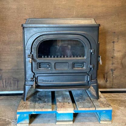 Dovre 900G Houtkachel van gietijzer met groot vermogen en zijldeur