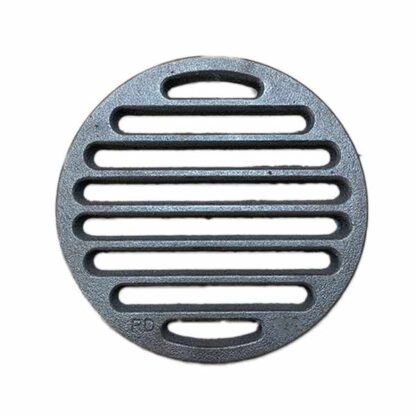 Rond universeel grondrooster 190mm van gietijzer. ø19cm