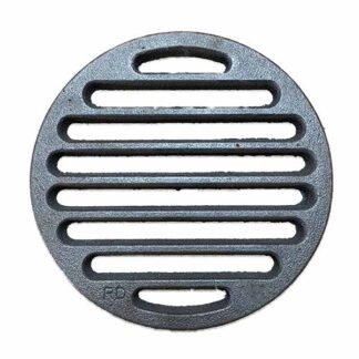 Rond universeel grondrooster 220mm van gietijzer. ø22cm