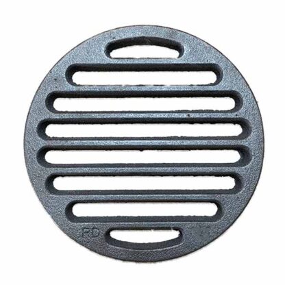 Rond universeel grondrooster 220mm van gietijzer. ø22cm
