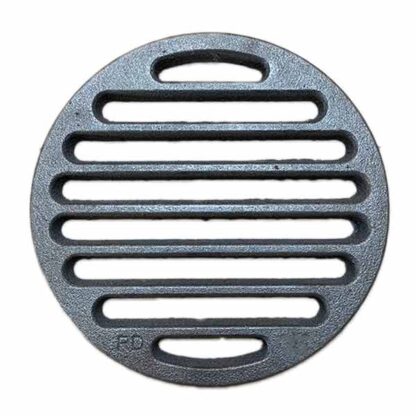 Rond universeel grondrooster 240mm van gietijzer. ø24cm