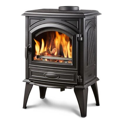 Dovre 540 W houtkachel van gietijzer, klassiek model.