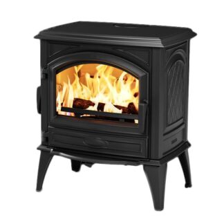 Dovre 640 WD houtkachel van gietijzer met vuldeur aan de zijkant