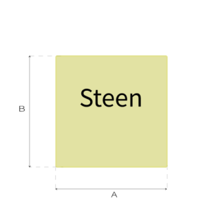 Vuurvaste steen op maat gezaagd. Rechthoekige of vierkante hittebestendige steen.