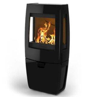 Dovre Sense 203 moderne houtkachel met 3 zijdes vuurzicht