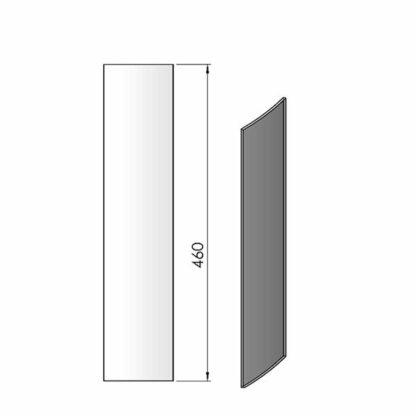 TermaTech TT10G kachelruit zijkant gebogen oud model - Afbeelding 2