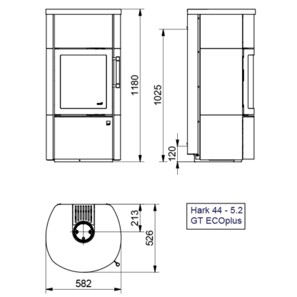 Hark 44-5.2 GT Eco kachelruit - Afbeelding 2
