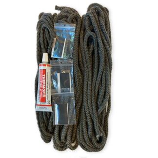 Dovre 640CB glasvezelkoord pakkingset. Service kit om de Dovre 640CB van compleet nieuwe koorden te voorzien.