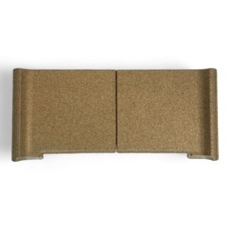 Dovre 540W achterstenen voor de achterwand van vermiculite