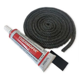 Universele reparatiekit met 8mm koord, hittebestendige lijm en eindtape.