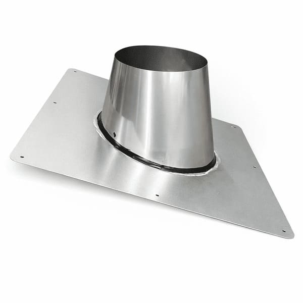 Dakplaat holetherm 150-200mm dubbelwandig dakdoorvoer gat maat 200mm voor schuin dak bitumen of epdm