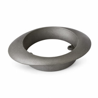 Grijze ronde metalen pijpaansluitmond voor Altech Eclips